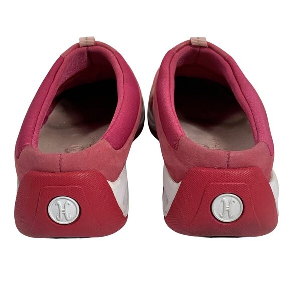 Cole Haan Air Womens Slide Mules Pink Suede Mesh Comfort Casual Shoes SZ 8.5AA - Picture 3 of 9